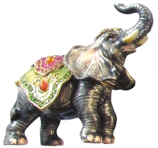 купить Шкатулка "Слон с поднятым хоботом"